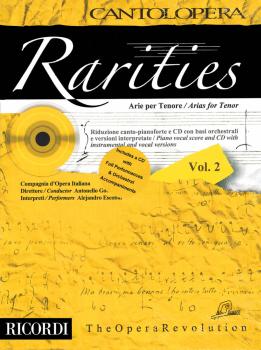 Rarities - Arias for Tenor, Volume 2 (Cantolopera Series) (HL-50600517)