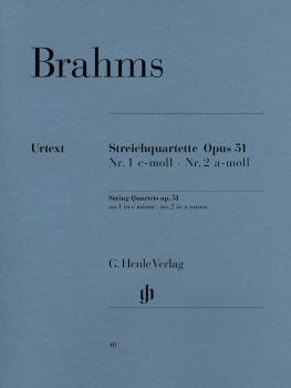 String Quartets, Op. 51: No. 1 in C minor & No. 2 in A minor (HL-51480040)