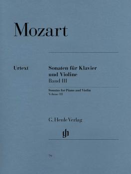 Sonatas for Piano and Violin - Volume III (HL-51480079)