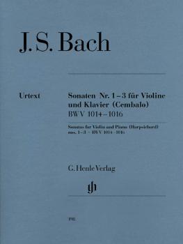 Sonatas for Violin and Piano (Harpsichord) 1-3 BWV 1014-1016 (Violin a (HL-51480198)