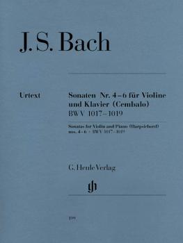 Sonatas for Violin and Piano (Harpsichord) 4-6 BWV 1017-1019 (HL-51480199)