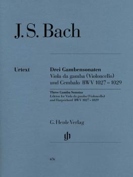 Sonatas for Viola da Gamba and Harpsichord BWV 1027-1029 (Version for  (HL-51480676)