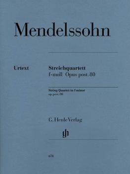 String Quartet F Minor Op. Posth. 80 (HL-51480678)