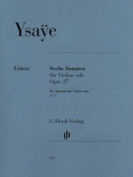 6 Sonatas for Violin Solo Op. 27 (HL-51480776)