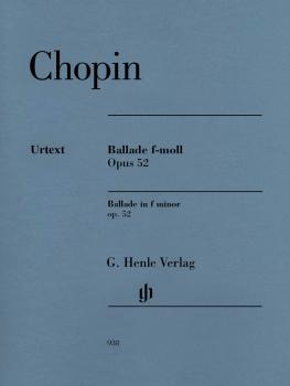 Ballade in F minor Op. 52 (Revised Edition Piano Solo) (HL-51480938)