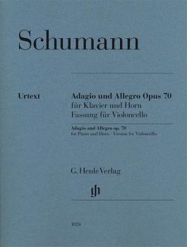 Adagio and Allegro, Op. 70: Edition for Violoncello and Piano With Mar (HL-51481024)