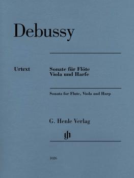 Claude Debussy - Sonata for Flute, Viola and Harp (HL-51481026)