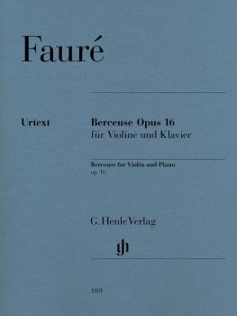 Berceuse, Op. 16: Violin and Piano with marked and unmarked string par (HL-51481101)