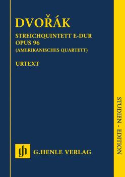 String Quartet in F Major Op. 96 (American Quartet) (Study Score) (HL-51487232)