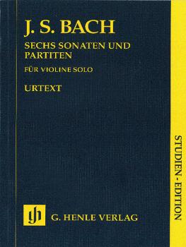 Sonatas and Partitas BWV 1001-1006: Violin Solo Study Score (HL-51489356)