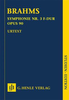 Johannes Brahms - Symphony No. 3 in F Major Op. 90 (Study Score) (HL-51489855)