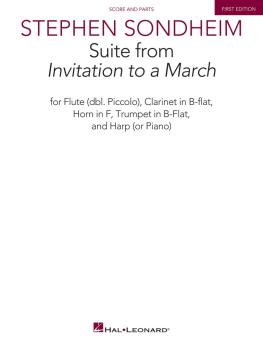 Suite from Invitation to a March (for Flute dbl. Piccolo, Clarinet in  (HL-00153846)