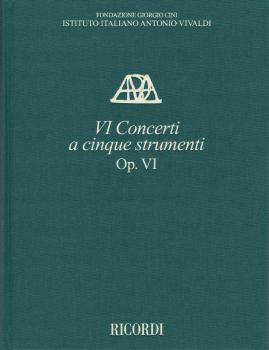 Concerti Op. VI a cinque strumenti Critical Edition Full Score, Hardbo (HL-50600693)
