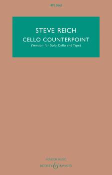 Cello Counterpoint: Version for Solo Cello and Tape (HL-48023973)