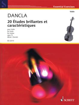 20 Études brillantes et caractéristiques, Op. 73 (Violin Solo) (HL-49045326)