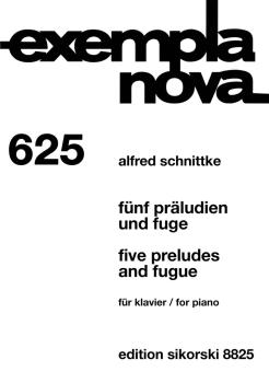 Five Preludes and Fugue: Fnf prludien und fuge (HL-50600832)