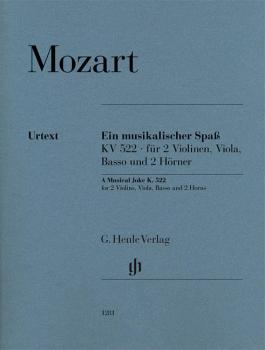 A Musical Joke K. 522 (for 2 Violins, Viola, Bass and 2 Horns in F Par (HL-51481281)
