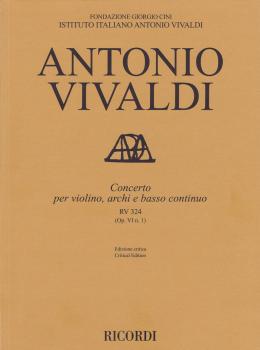 Concerto for Violin, Strings and Basso Continuo - RV324, Op. 6 No. 1:  (HL-50600905)