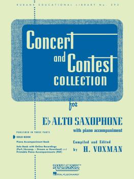 Concert and Contest Collection for Eb Alto Saxophone (Solo Book Only) (HL-04471690)