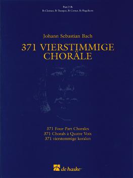 371 Vierstimmige Choräle (Four-Part Chorales): Part 2 in Bb - Treble C (HL-44003554)