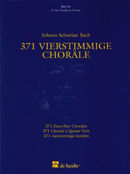 371 Vierstimmige Choräle (Four-Part Chorales): Part 2 in Eb - Treble C (HL-44003555)