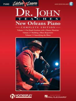 Dr. John Teaches New Orleans Piano - Complete Edition: Listen & Learn  (HL-00220801)