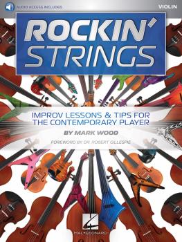 Rockin' Strings: Violin: Improv Lessons & Tips for the Contemporary Pl (HL-00192245)