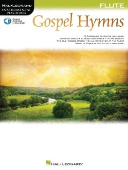 Gospel Hymns for Flute: Instrumental Play-Along (HL-00194648)