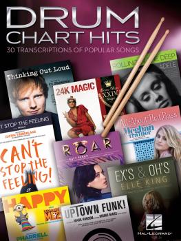 Drum Chart Hits: 30 Transcriptions of Popular Songs (HL-00234062)