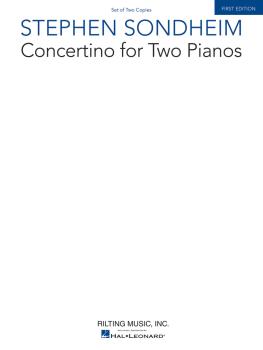 Concertino for Two Pianos (Set of Two Copies) (HL-00241671)