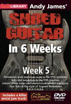 Andy James' Shred Guitar in 6 Weeks (Week 5) (HL-00393162)