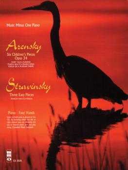 Arensky - 6 Pieces Enfantines, Op. 34; Stravinsky - 3 Easy Pieces for  (HL-00400209)