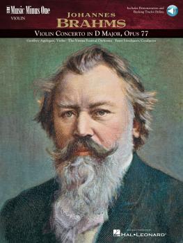 Brahms - Violin Concerto in D Major, Op. 77: Music Minus One Violin (HL-00400258)