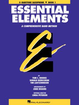 Essential Elements - Book 1 (Original Series): Eb Baritone Saxophone (HL-00863509)