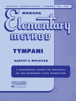 Rubank Elementary Method - Timpani (HL-04470110)
