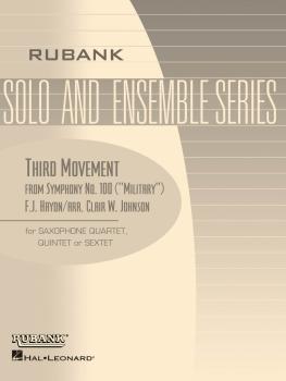 Third Movement from Symph 100 (Military): Flexible Saxophone Ensemble  (HL-04479589)