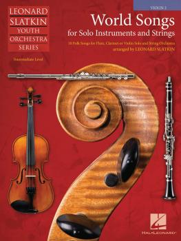 World Songs for Solo Instruments and Strings (Violin 2) (HL-04491323)