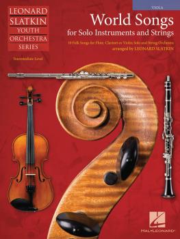 World Songs for Solo Instruments and Strings (Viola) (HL-04491325)