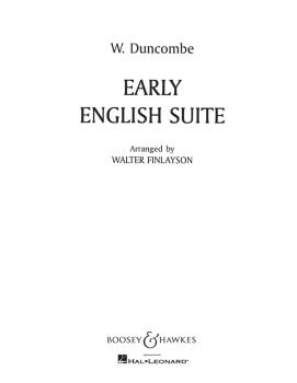 Early English Suite (Score and Parts) (HL-48006413)