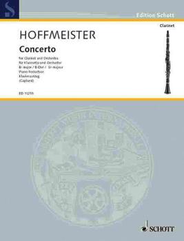 Clarinet Concerto in B-Flat (Clarinet and Piano) (HL-49002728)