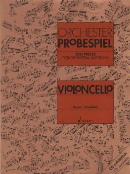 Test Pieces for Orchestral Auditions - Violoncello: Excerpts from the  (HL-49007579)