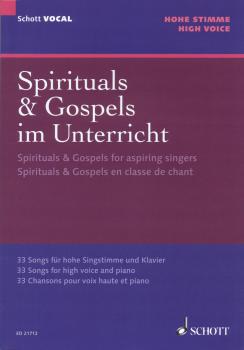 Spirituals & Gospels for Aspiring Singers: 33 Songs for High Voice and (HL-49044537)