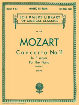 Concerto No. 11 in F, K.413: Schirmer Library of Classics Volume 1788  (HL-50261750)