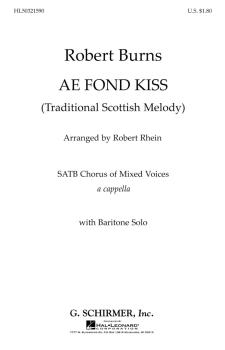 Ae Fond Kiss W/Bar Solo (HL-50321590)