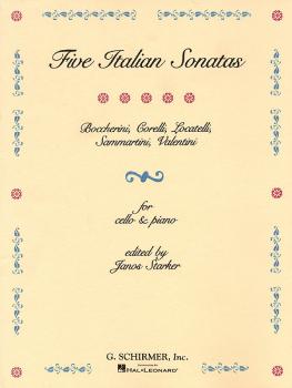 5 Italian Sonatas (Cello and Piano) (HL-50480052)