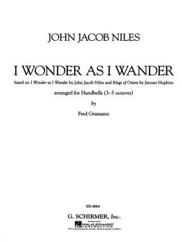 I Wonder As I Wander (HL-50482212)