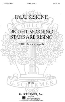Bright Morning Stars are Rising (TTBB a cappella) (HL-50483189)