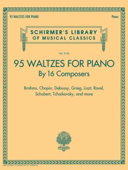 95 Waltzes by 16 Composers for Piano: Schirmer's Library of Musical Cl (HL-50600861)