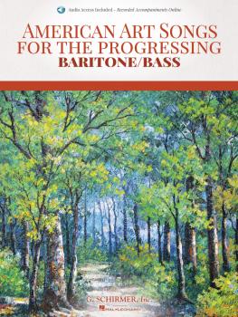 American Art Songs for the Progressing Singer - Baritone/Bass (With On (HL-50600849)