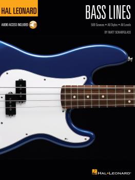 Bass Lines: Hal Leonard Bass Method 500 Grooves · All Styles · All Lev (HL-00148194)